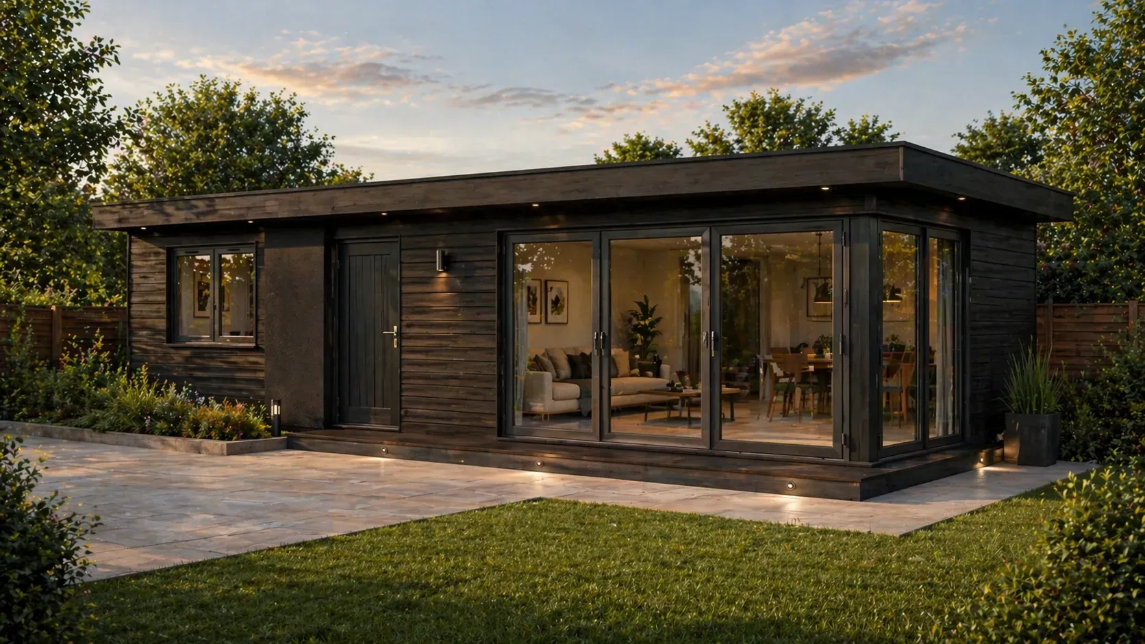 The Ash premium 2 bedroom SIP granny annexe with open plan living