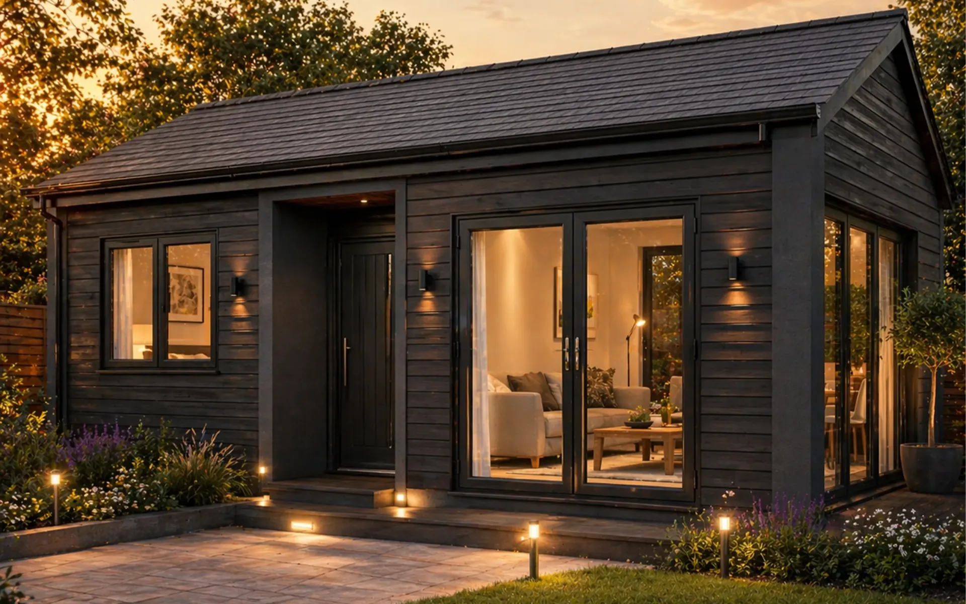 The Ash granny annexe two-bedroom layout
