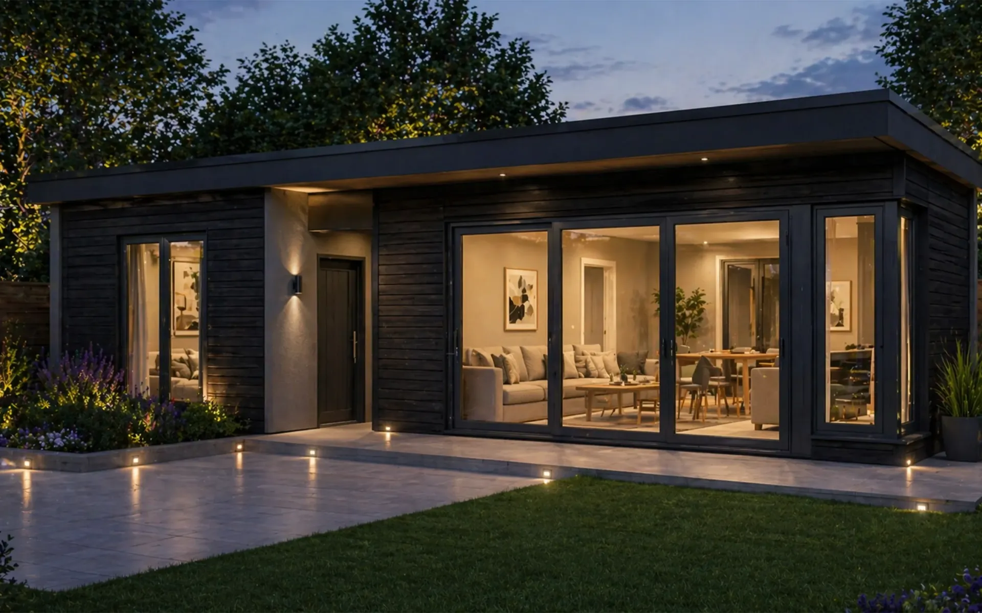 The Ash premium two-bedroom SIP granny annexe by TRJ Construction