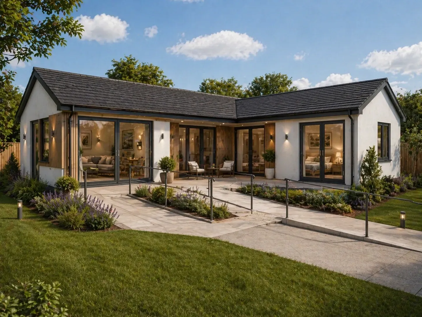 The Oak Accessible SIP granny annexe by TRJ Construction