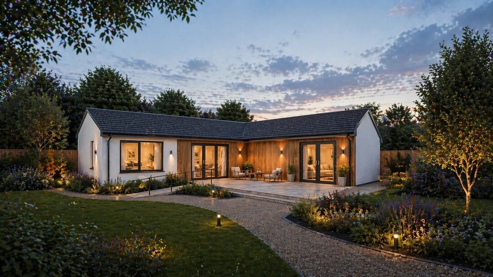 The Oak Accessible wheelchair friendly SIP granny annexe