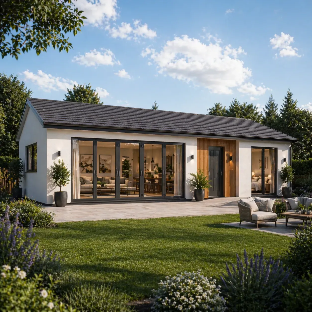 The Rowan spacious one-bedroom SIP granny annexe by TRJ Construction