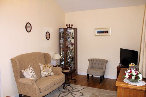 Custom-built granny annexe with stylish interior