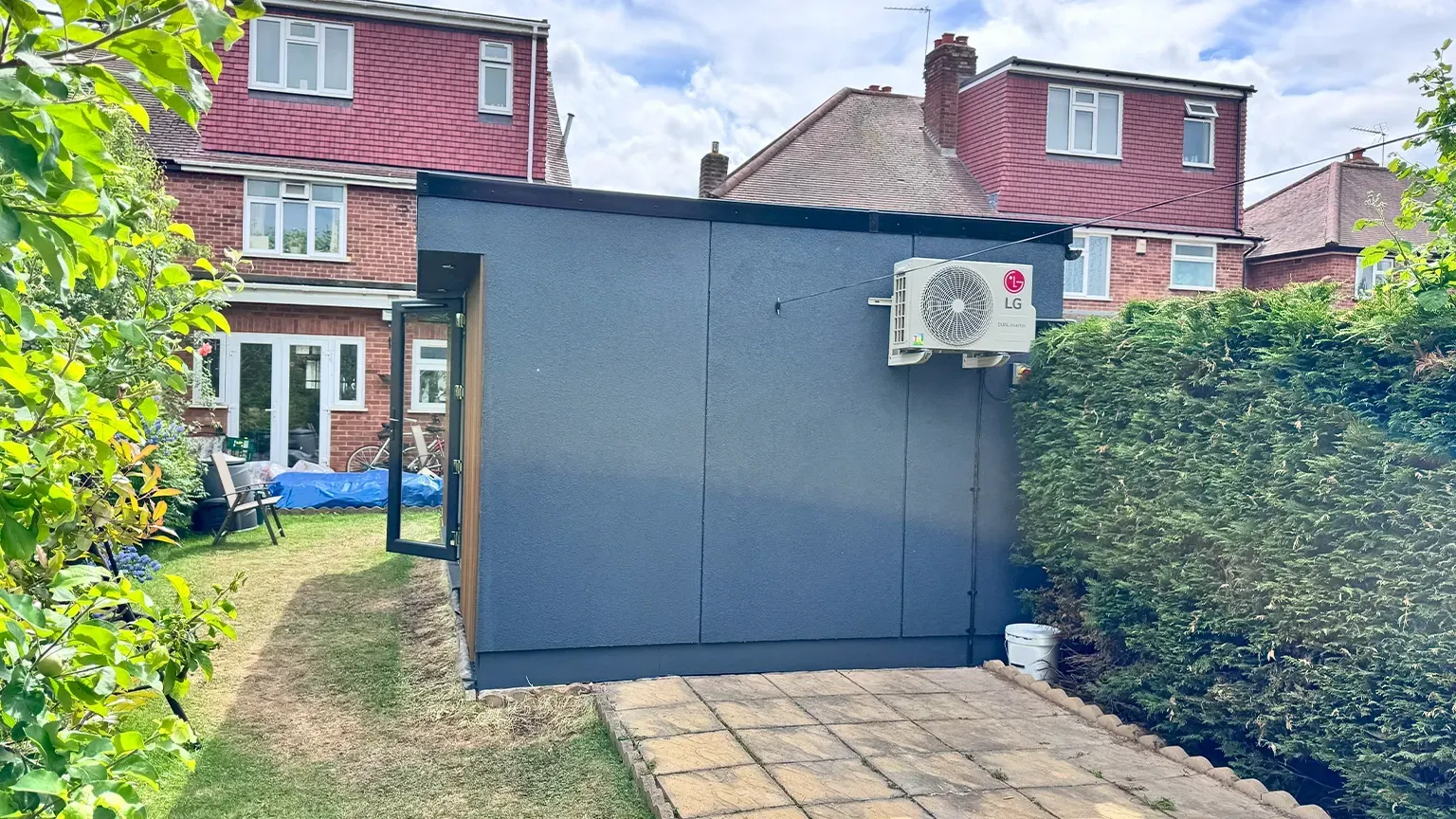 air con unit garden office