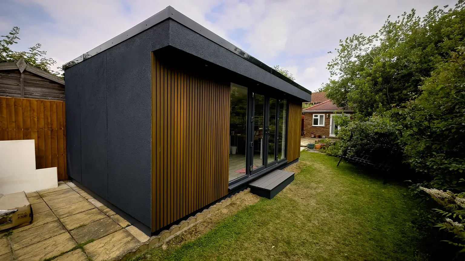 composite cladding garden office