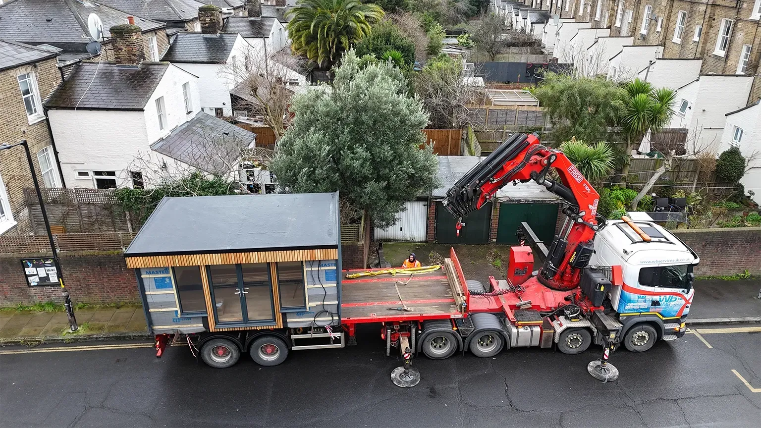 garden room transported