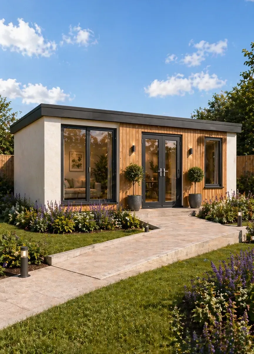 The Alder compact 1 bedroom SIP granny annexe by TRJ Construction