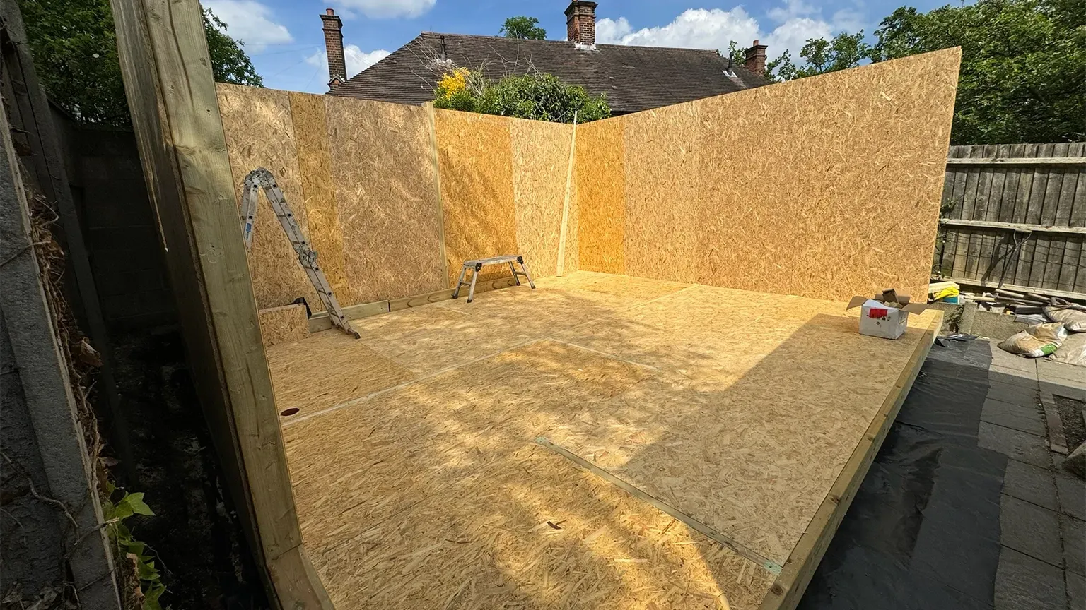 sip panels walls granny annexe