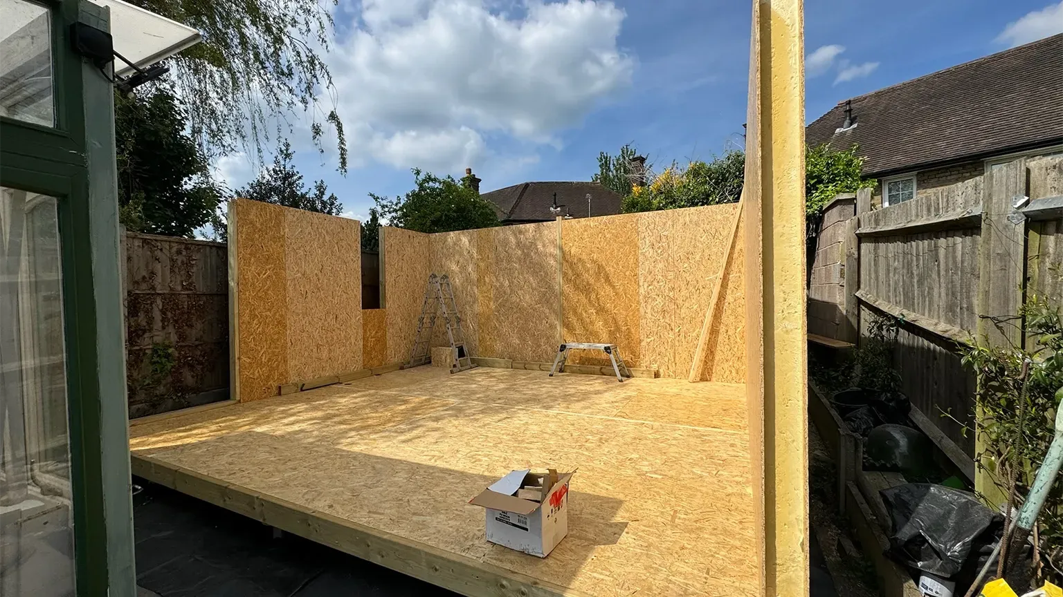 sip panels walls granny annexe