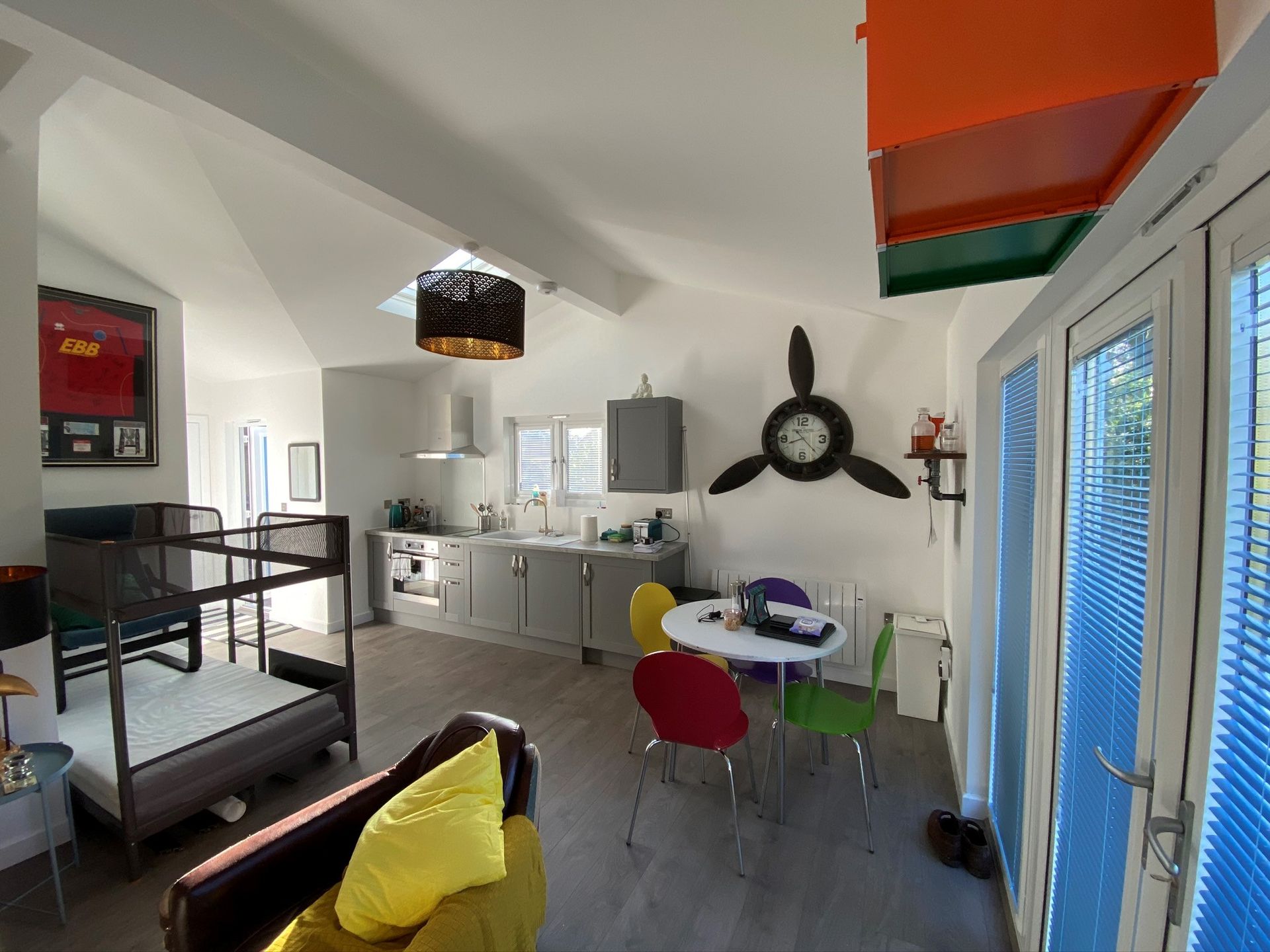 Self-contained garden annexe ideal for multigenerational living