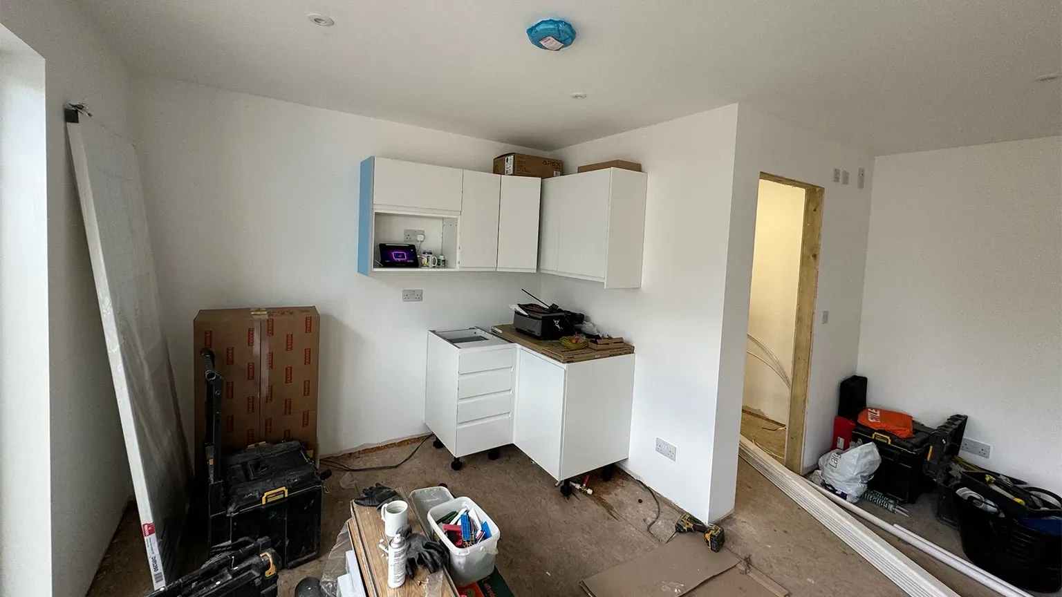 inside granny annexe