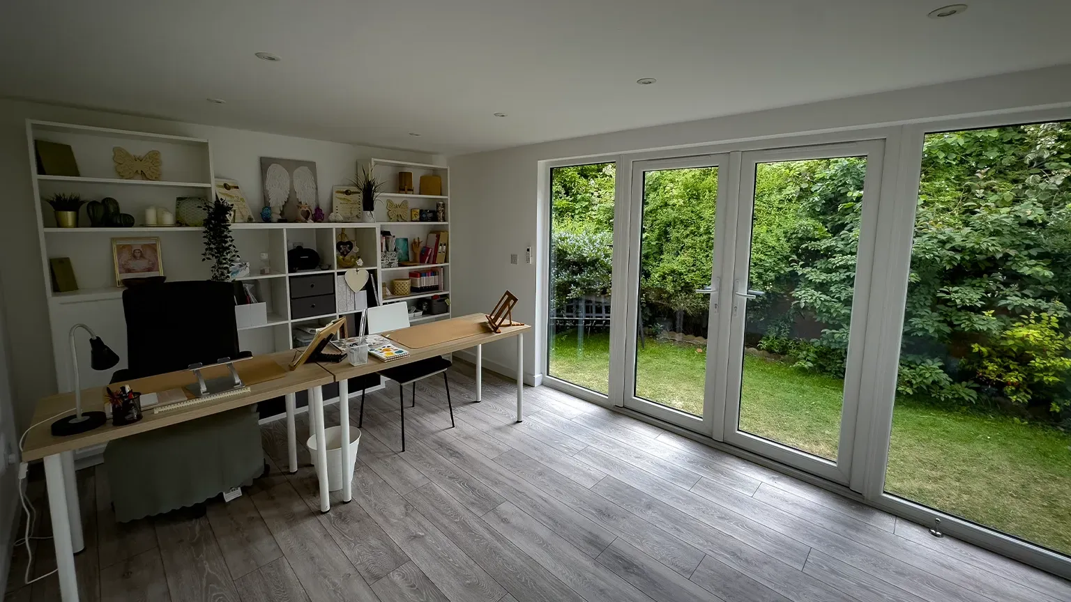 Garden office project in Hayes