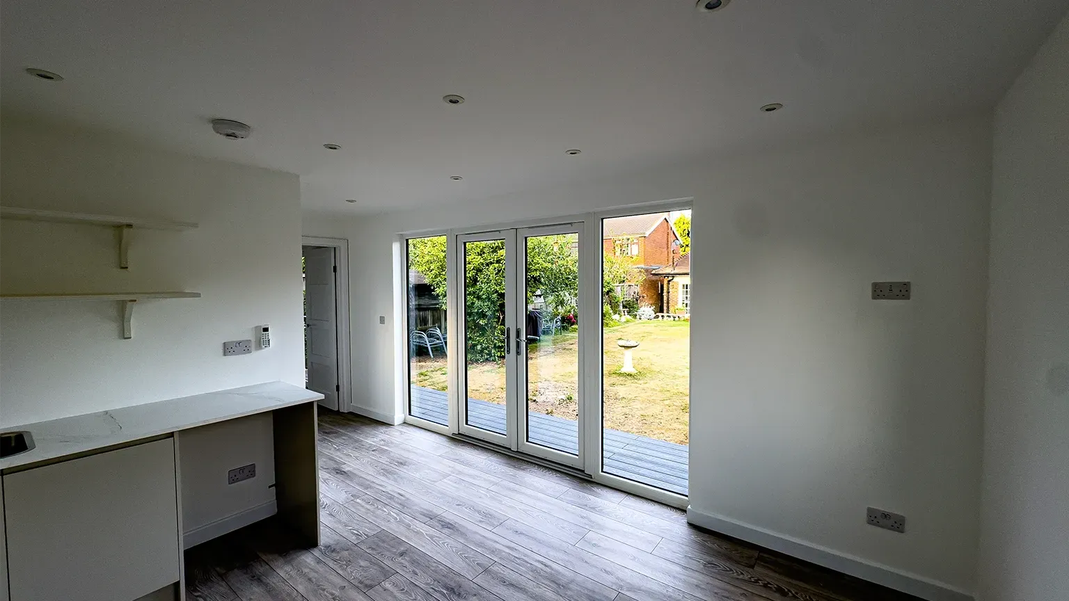 granny annexe Hertfordshire bedroom