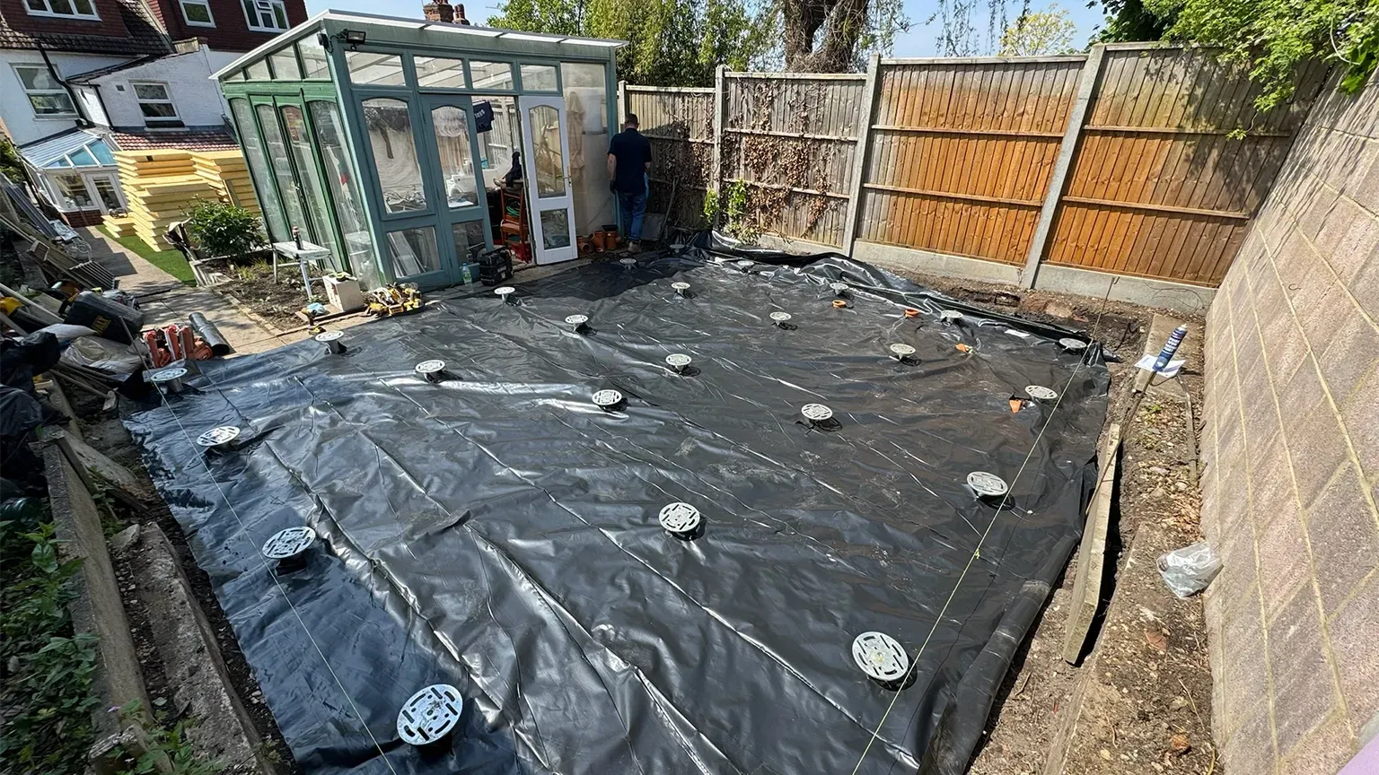 screw piles granny annexe