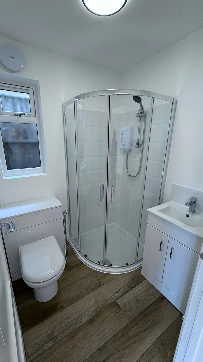shower granny annexe