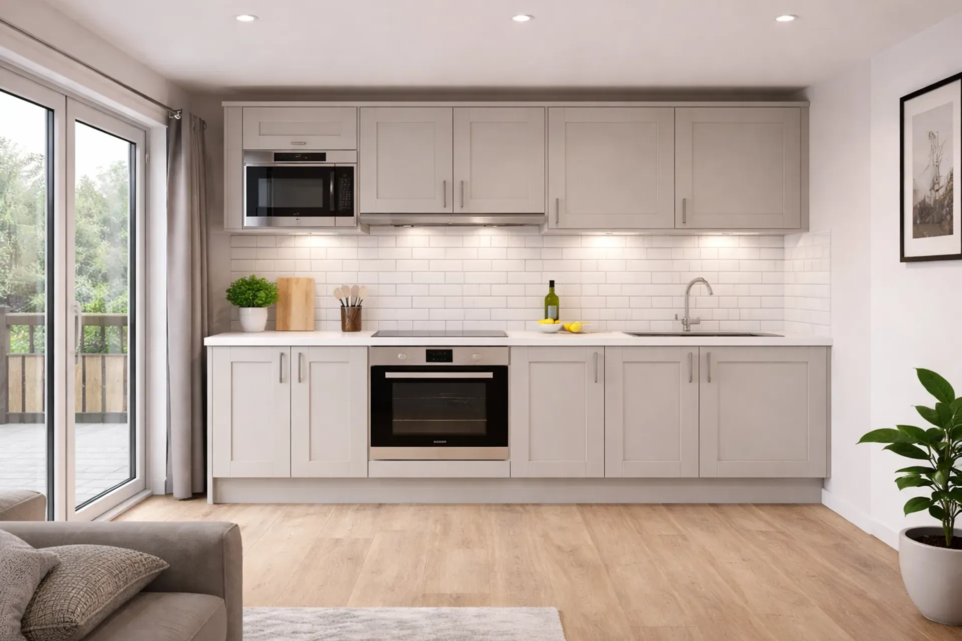 Single Wall Kitchen Layout