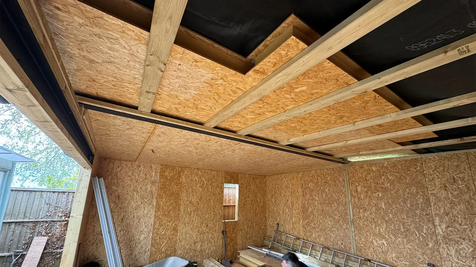 sip panels roof granny annexe