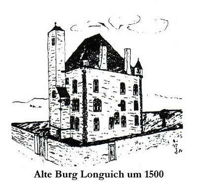 Rekonstruktion des Burghauses nach dem Umbau von 1496 © 1980 J.P. Schlöder