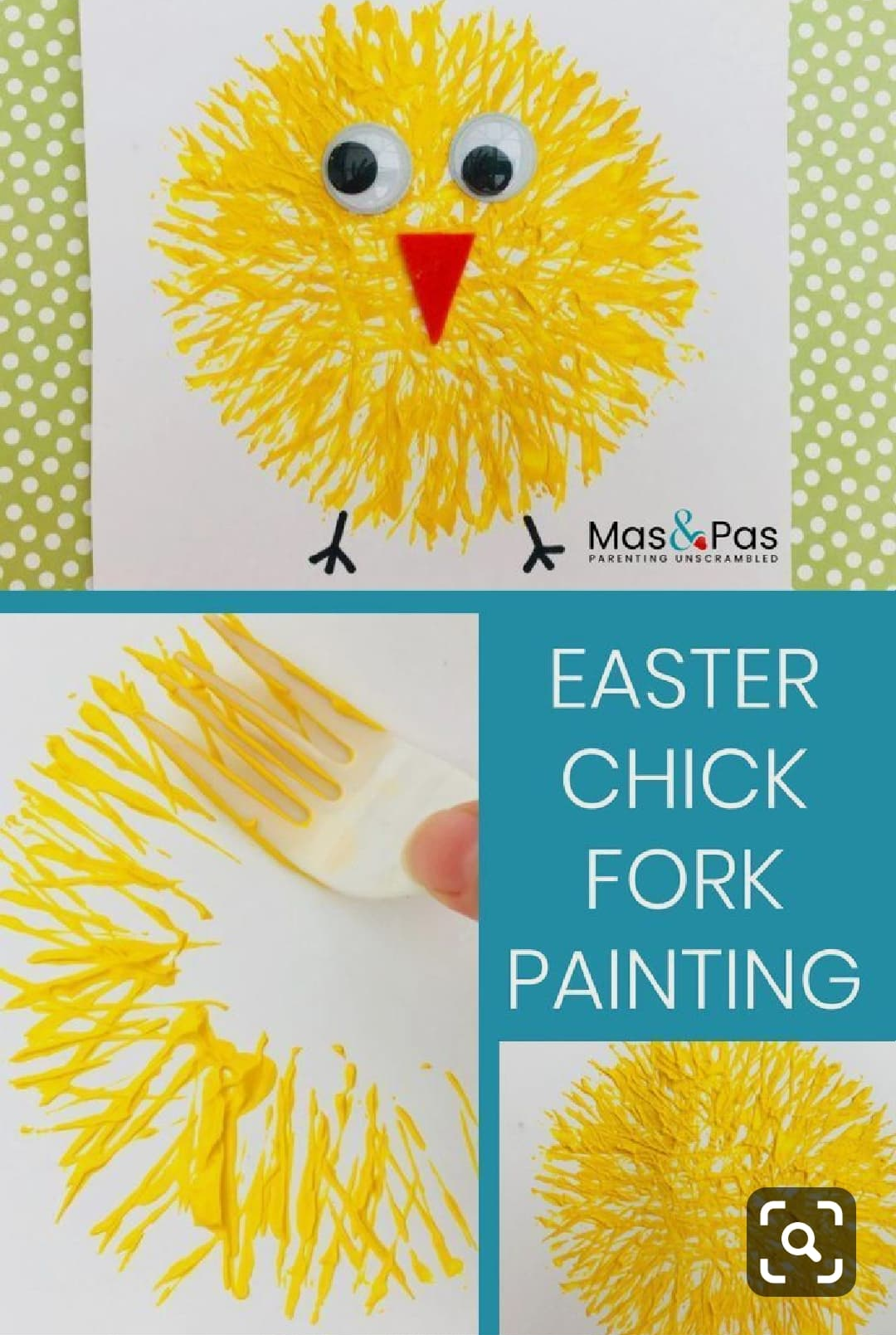 Messy Easter Chick Messy Easter Chick