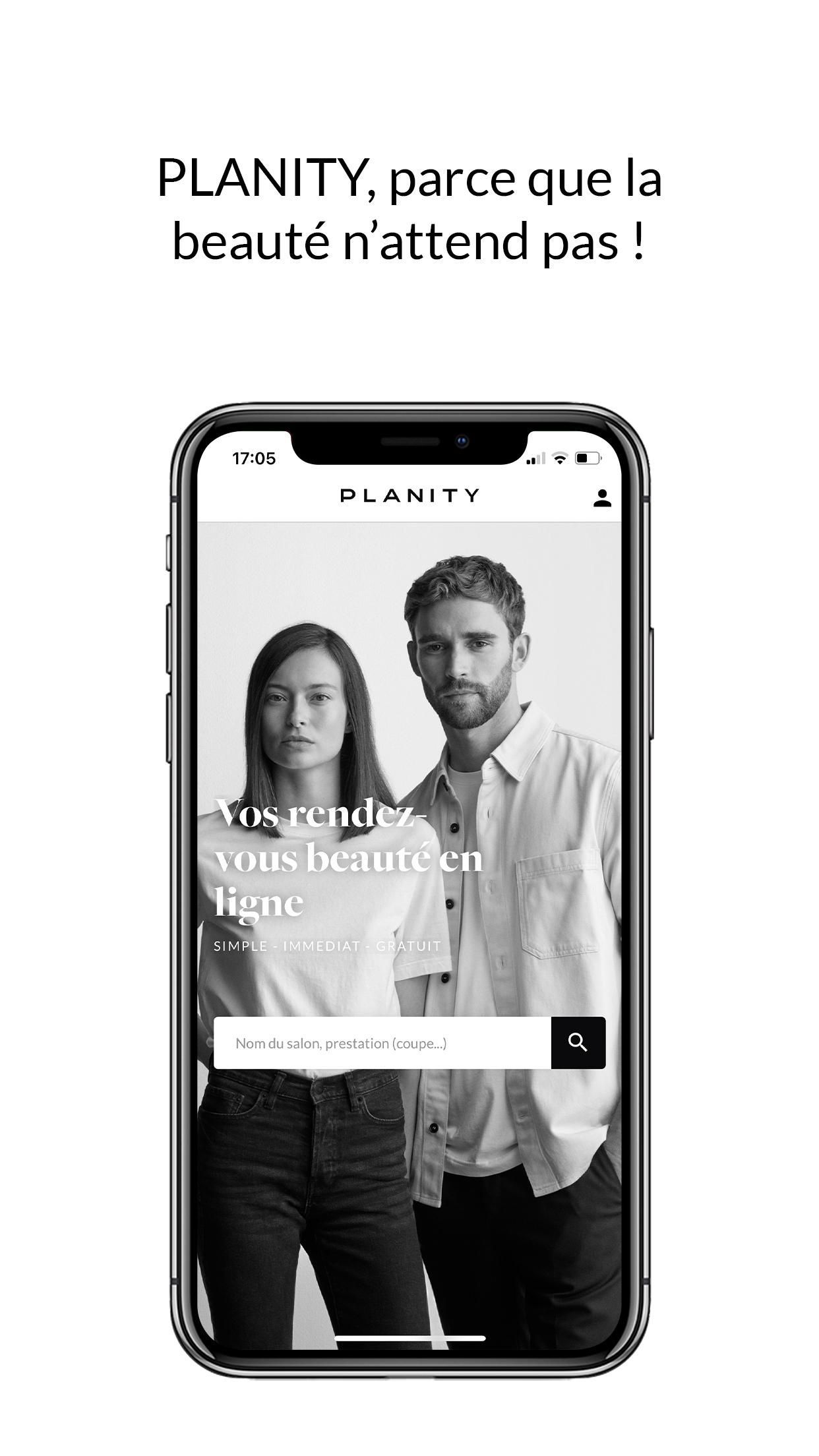 Un téléphone allumé