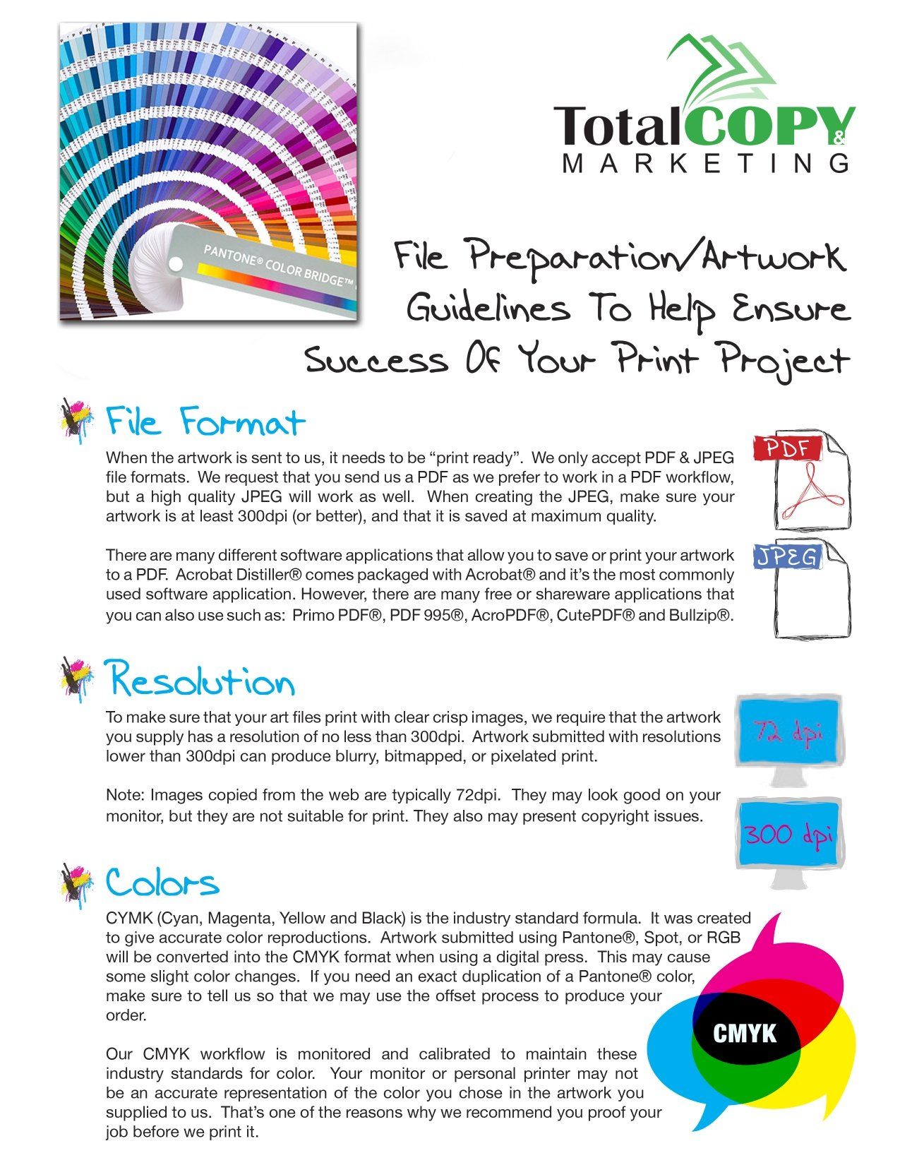 Total copy services brochure