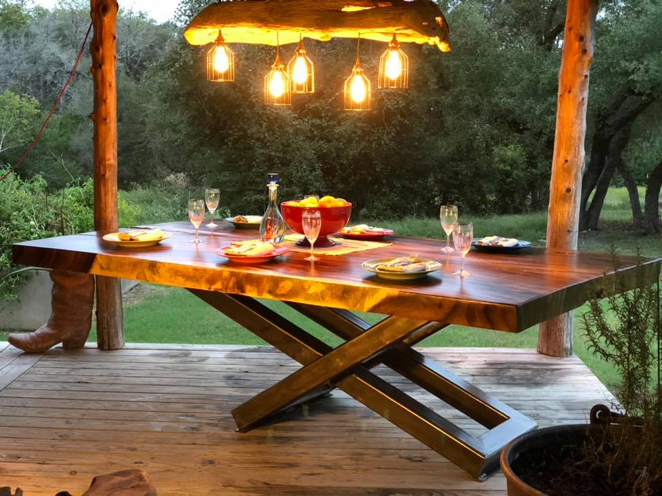 Custom Mahogany Wood dining table