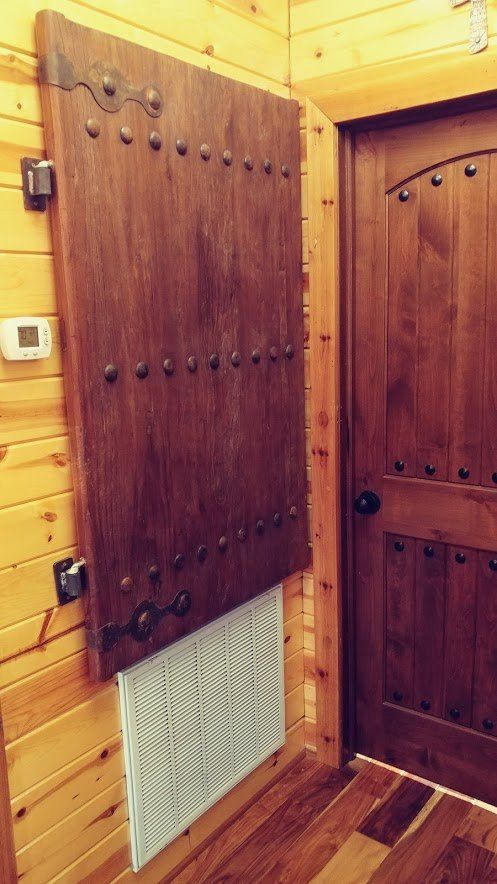 repurposed antique doors