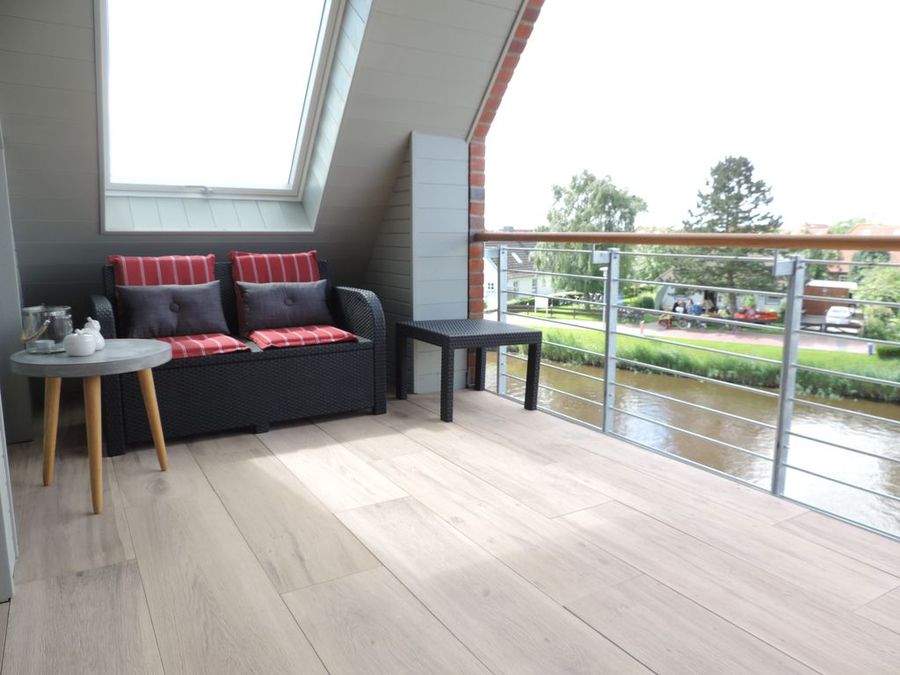 Ferienwohnung Carolinensiel, Penthaus an der Harle