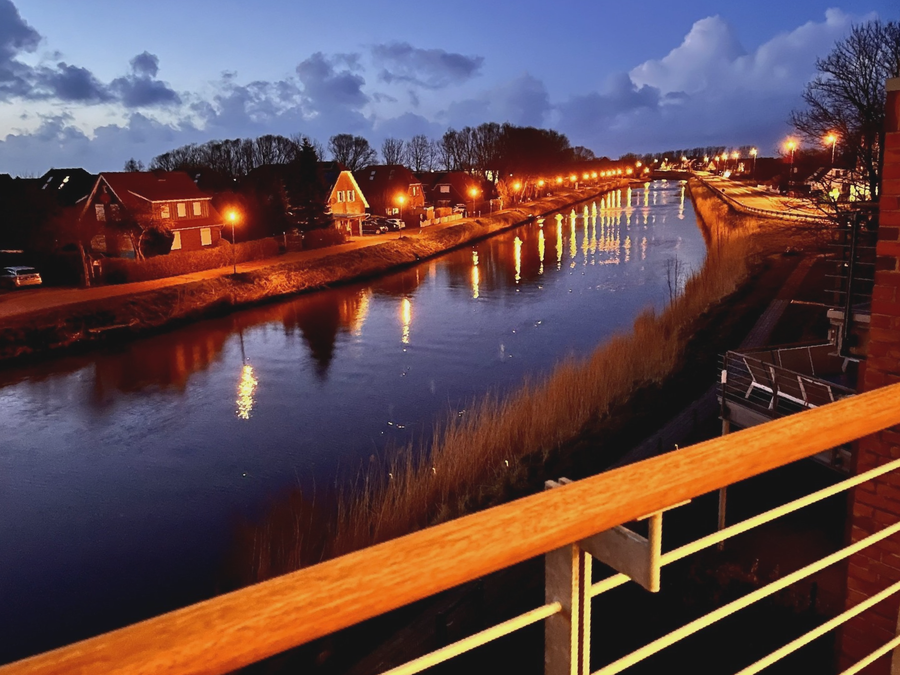 Ferienwohnung Carolinensiel, Penthaus an der Harle