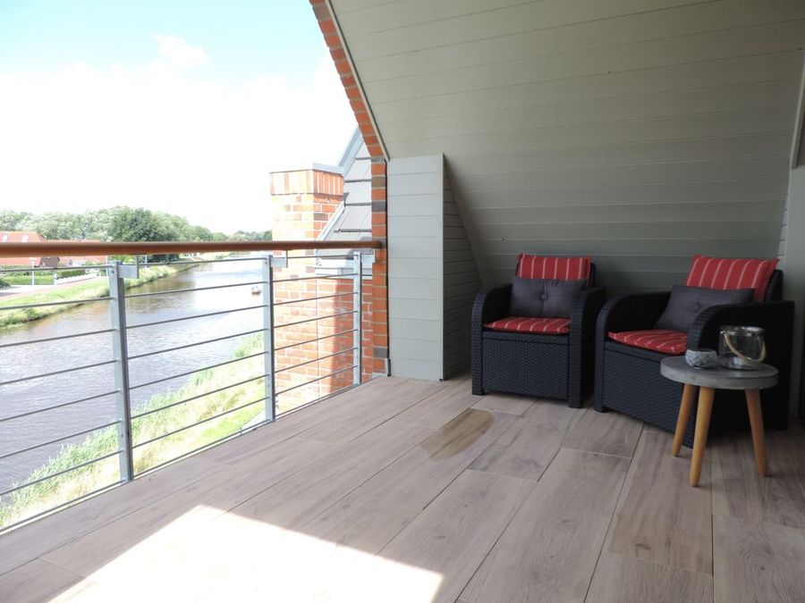 Ferienwohnung Carolinensiel, Penthaus an der Harle