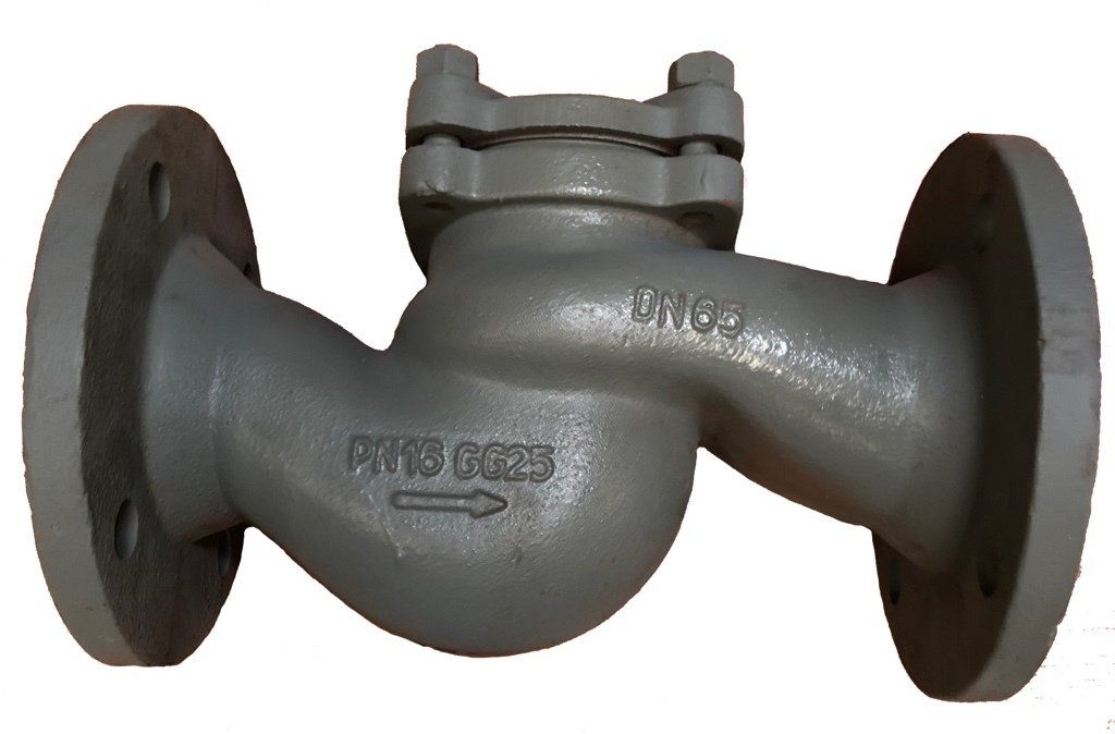 Fig-250, Clapet à soupape, Rückschlagventil, Lift check valve, cast iron, fonte, Grauguß