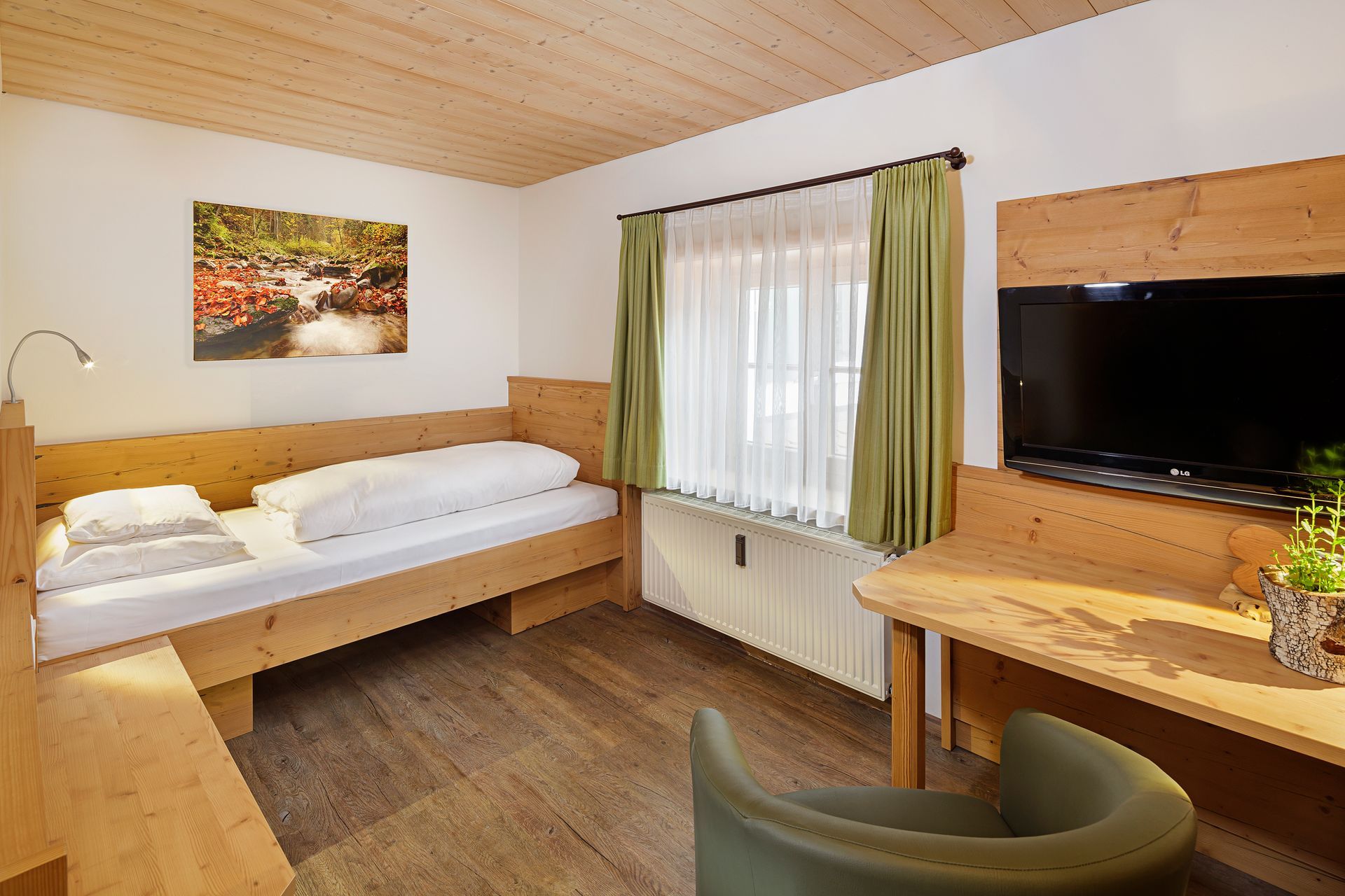 Einzelzimmer im Hotel