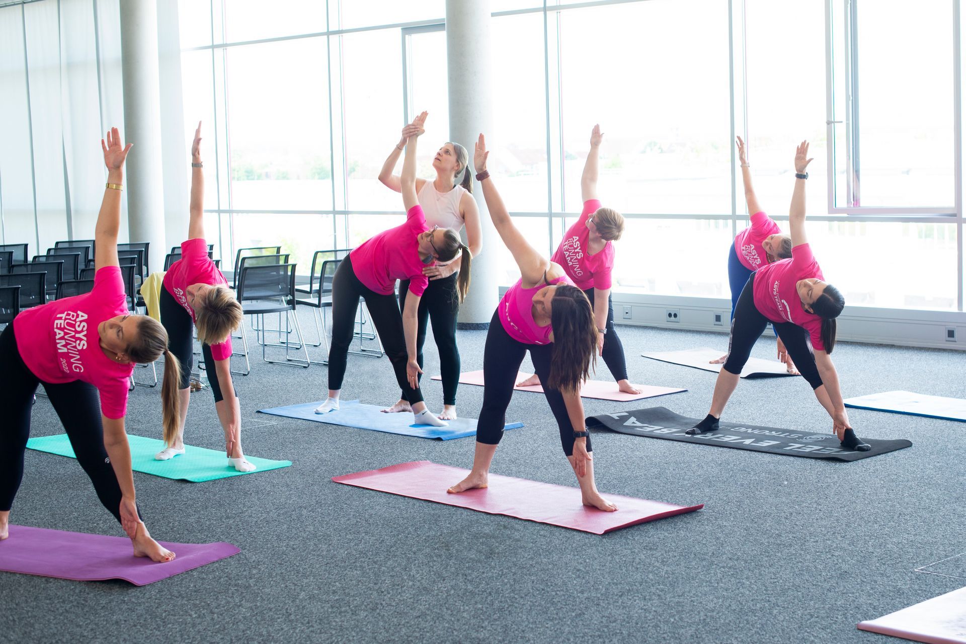 Yogagruppe