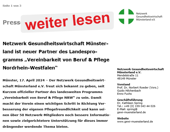 Foto: Gesundheitsregion EUREGIO