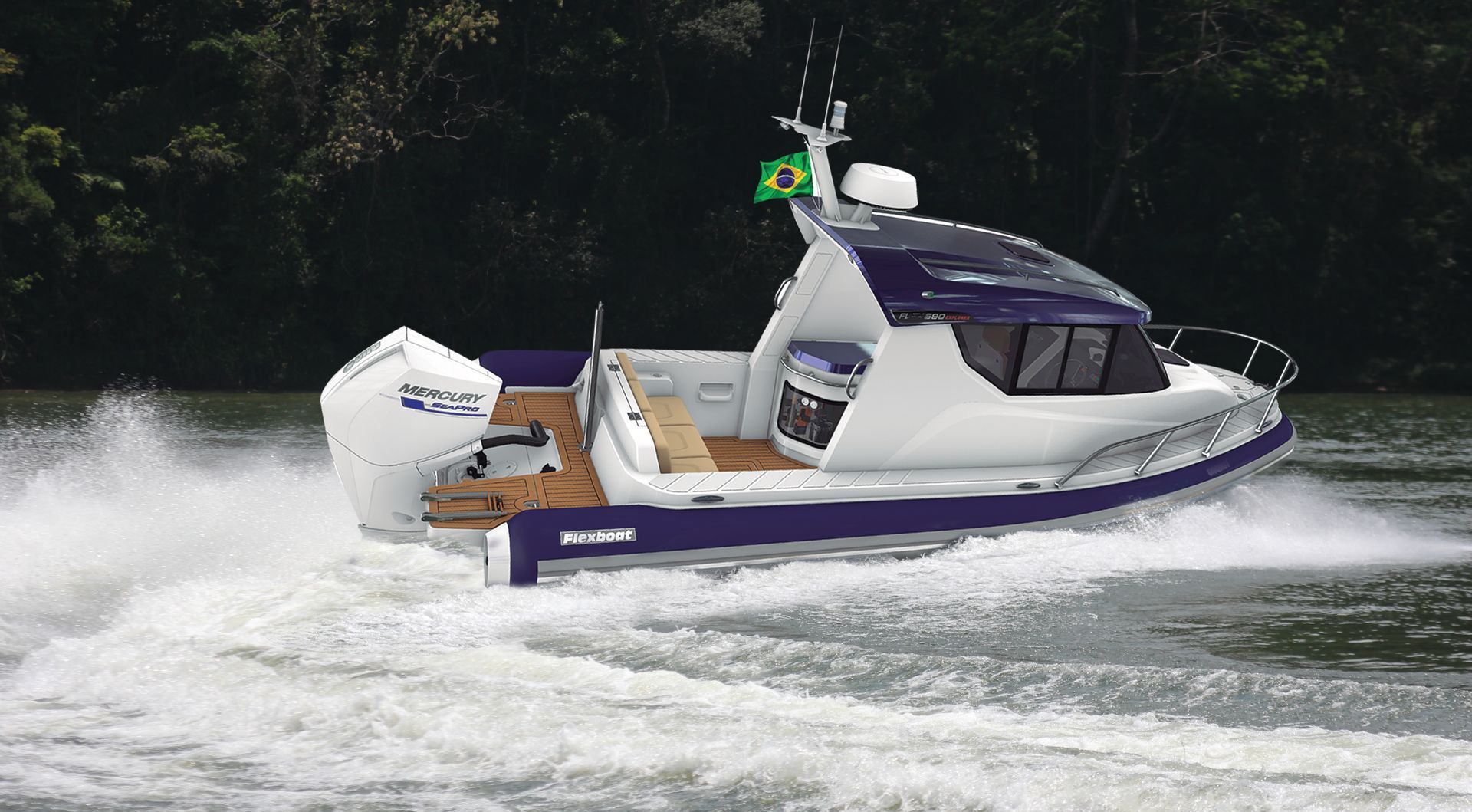 FLEX 680 Explorer by Flexboat FLEX 680 Explorer by Flexboat