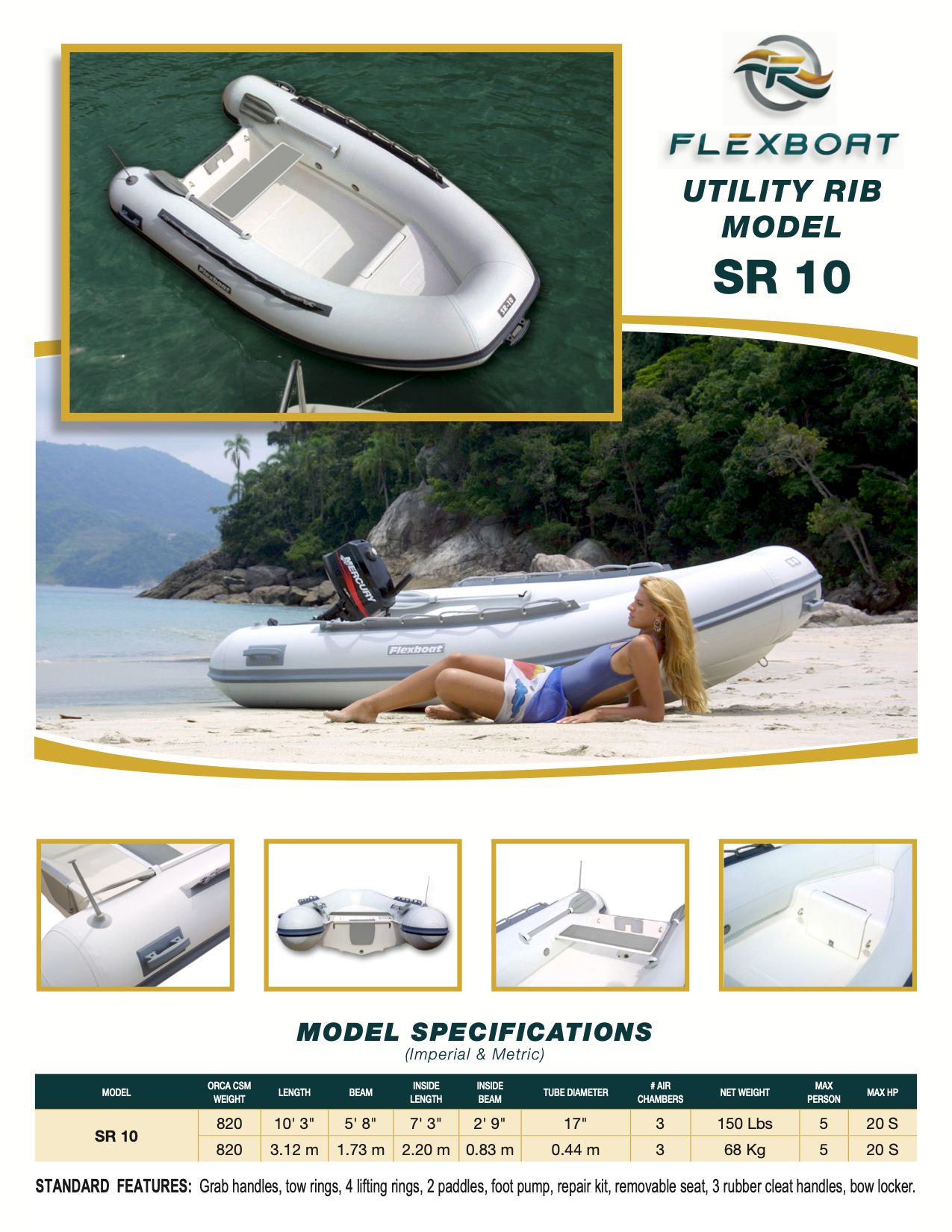 SR 10 (Utility RIB by FLEXBOAT)