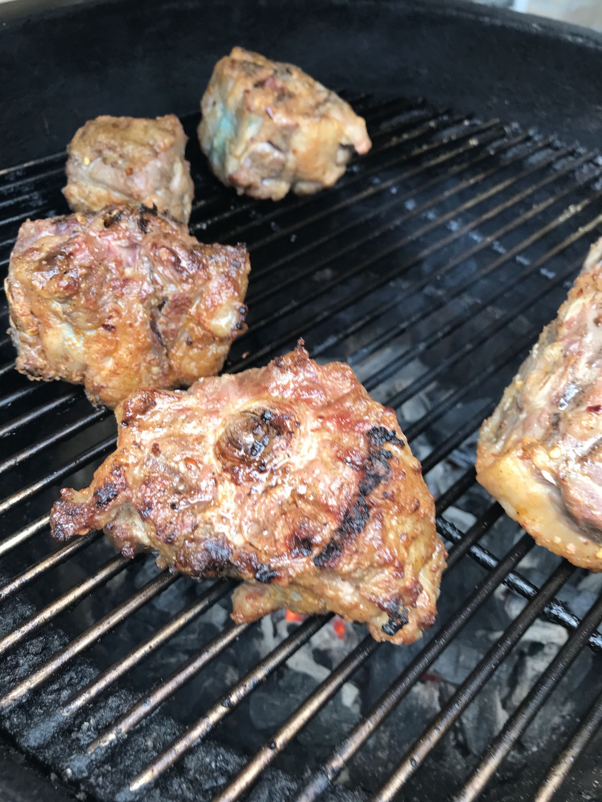 smoking grass fed oxtails for oxtail stew