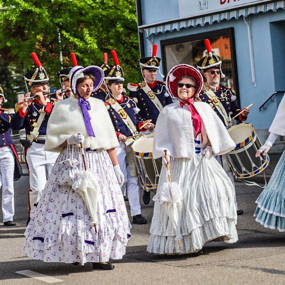 Biedermeiergruppe der Historischen Bürgerwehr Waldkirch