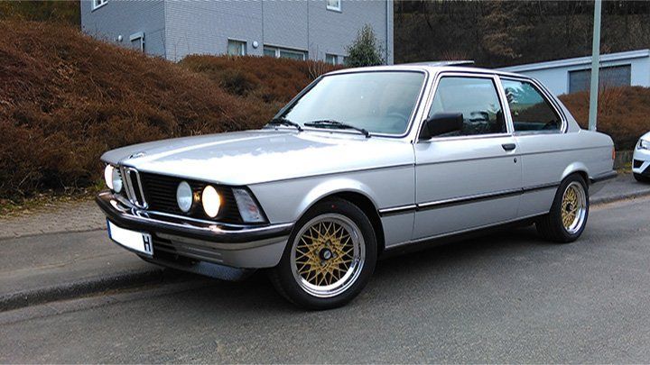 BMW E 21 BMW E 21 mit BBS Le Mans Felgen, Youngtimer, Oldtimer, Klassiker