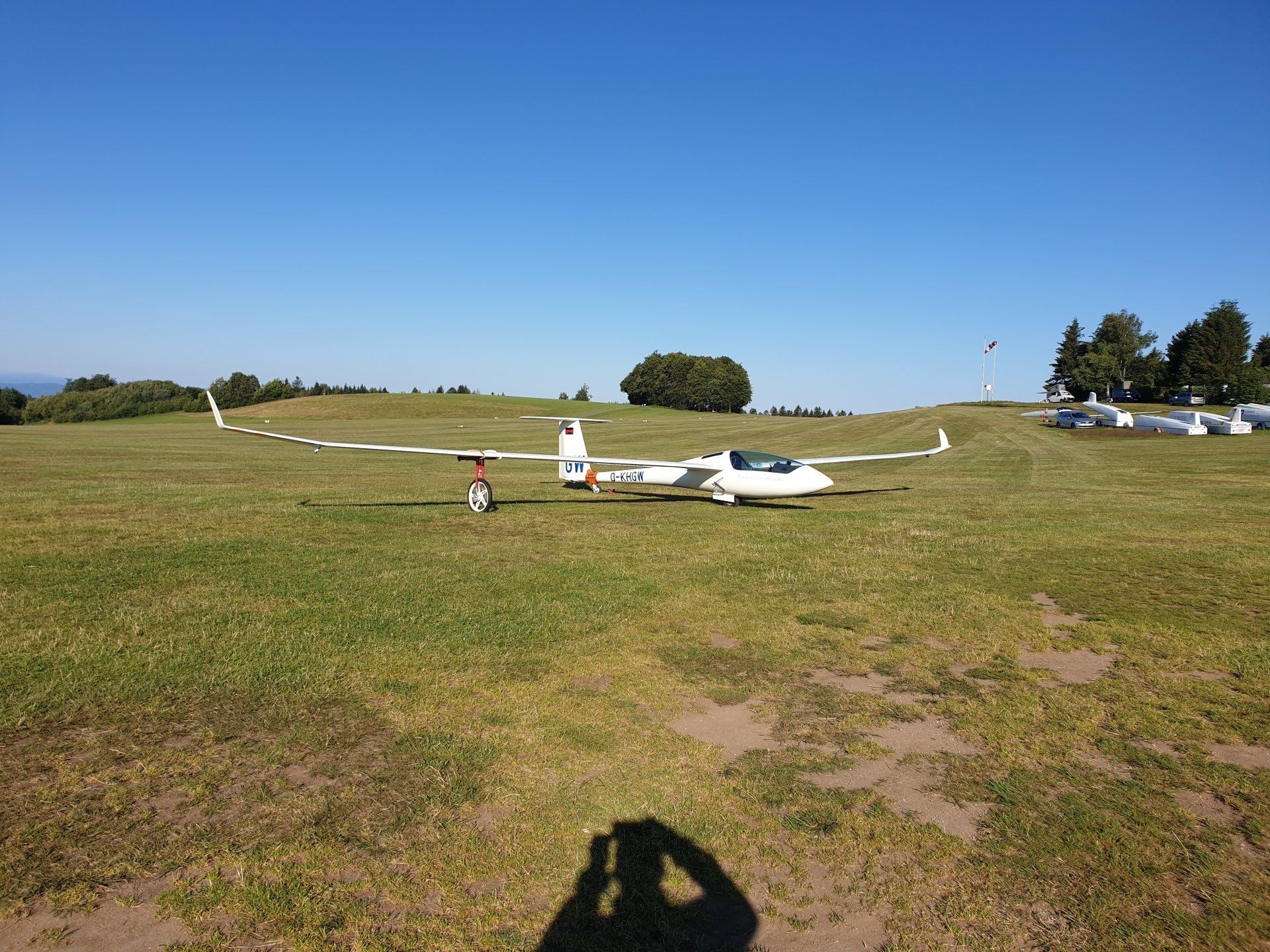 Johannes ist morgens immer der erste am Start Johannes ist morgens immer der erste am Start