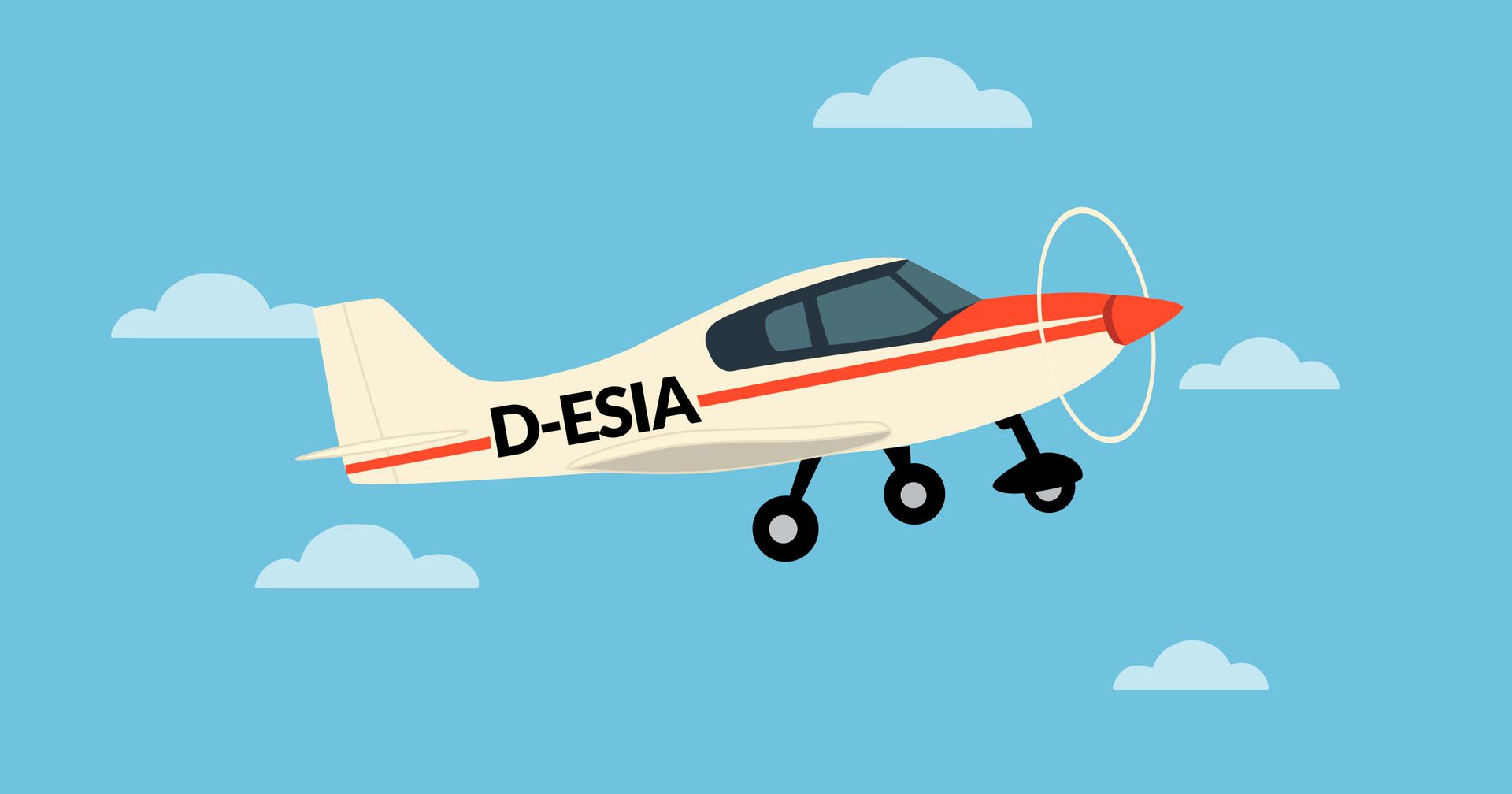 Eine Grafik der D-ESIA als Maskottchen für unseren Flugtag. Eine Grafik der D-ESIA als Maskottchen für unseren Flugtag.