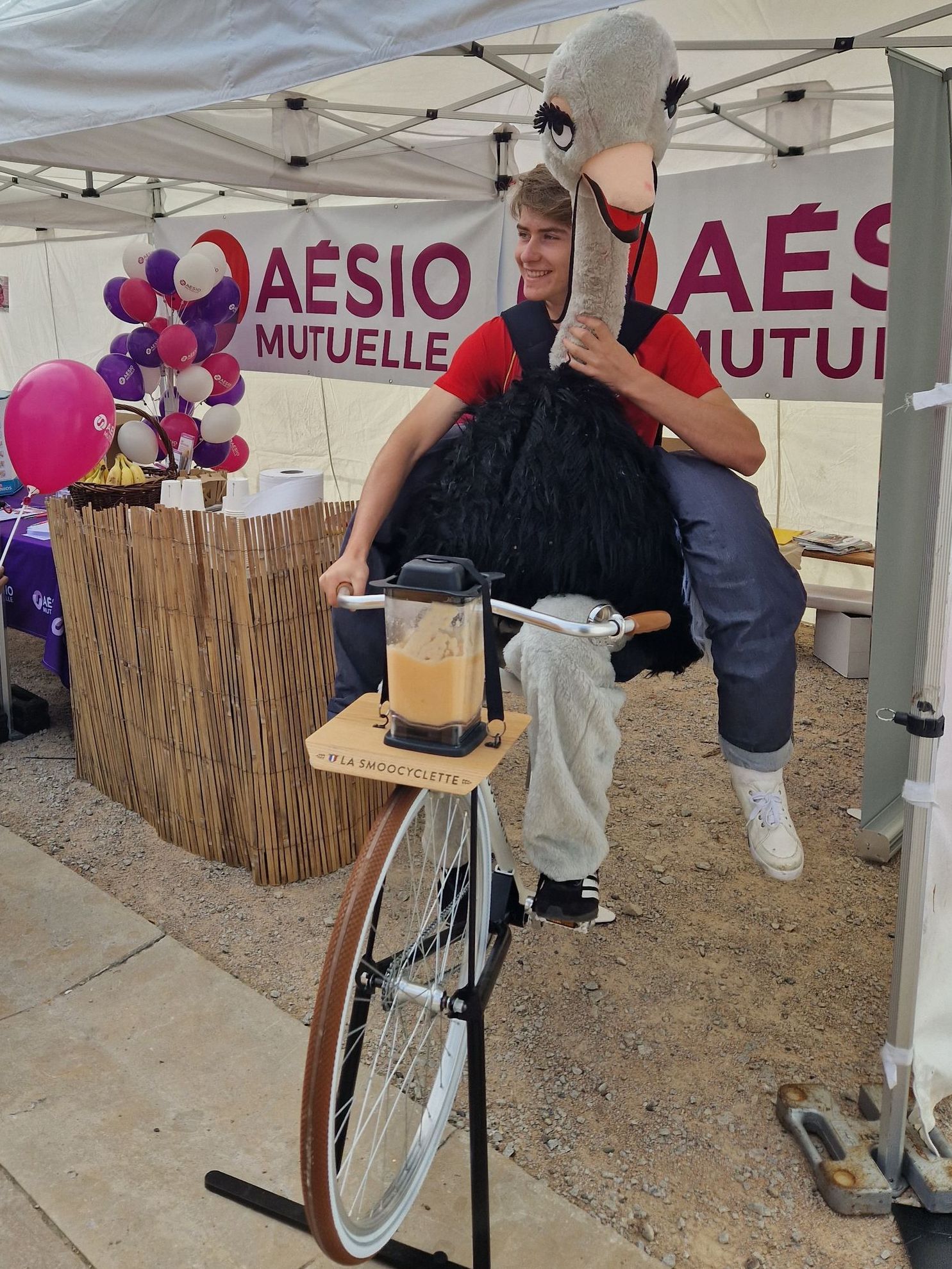 animation vélo smoothies