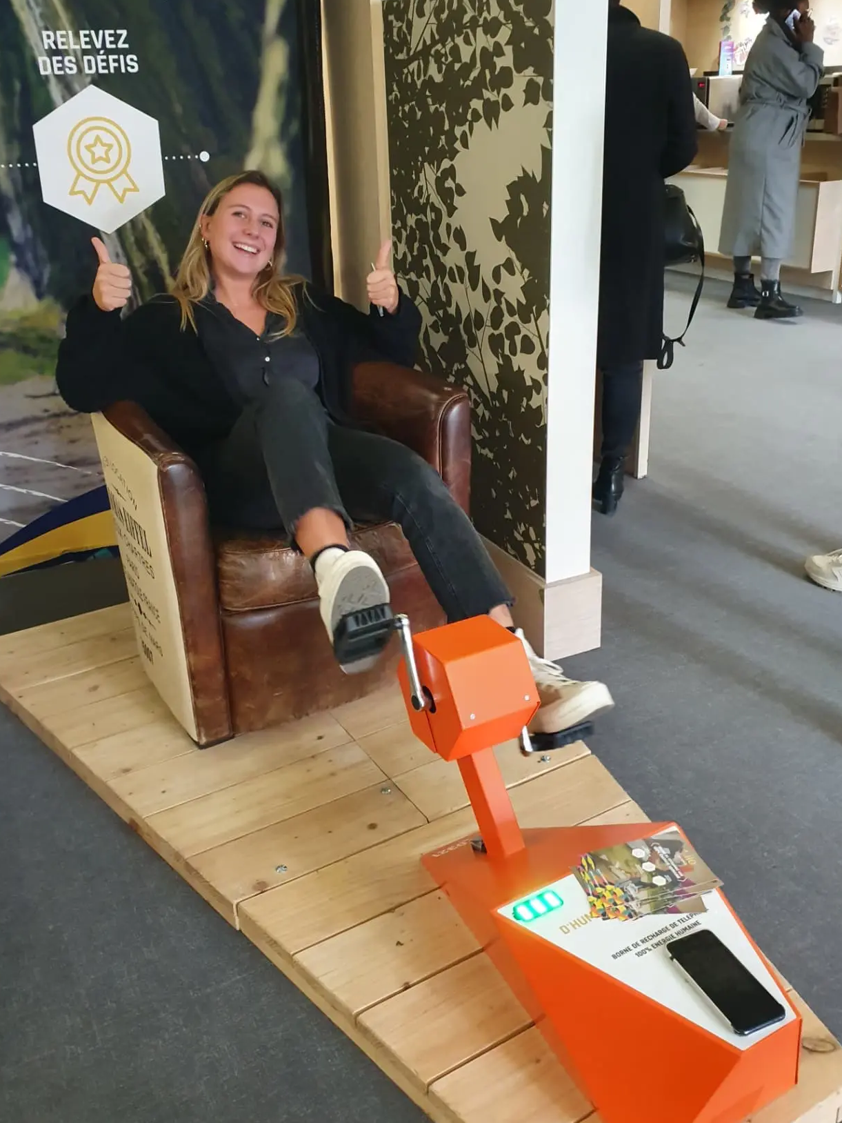 Borne recharge téléphone