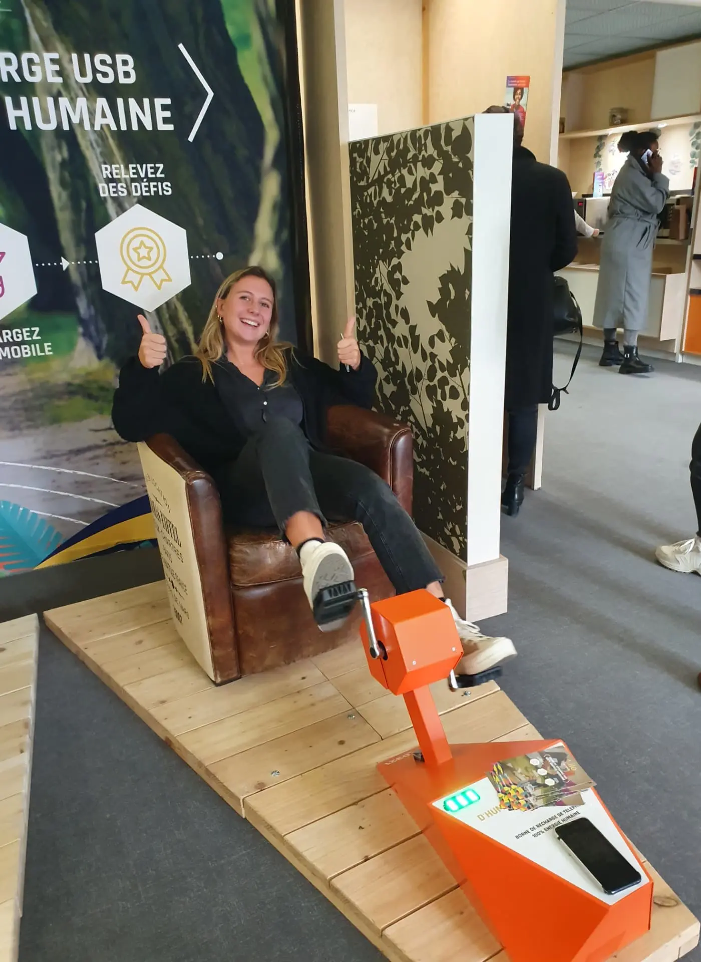 Espace recharge téléphone