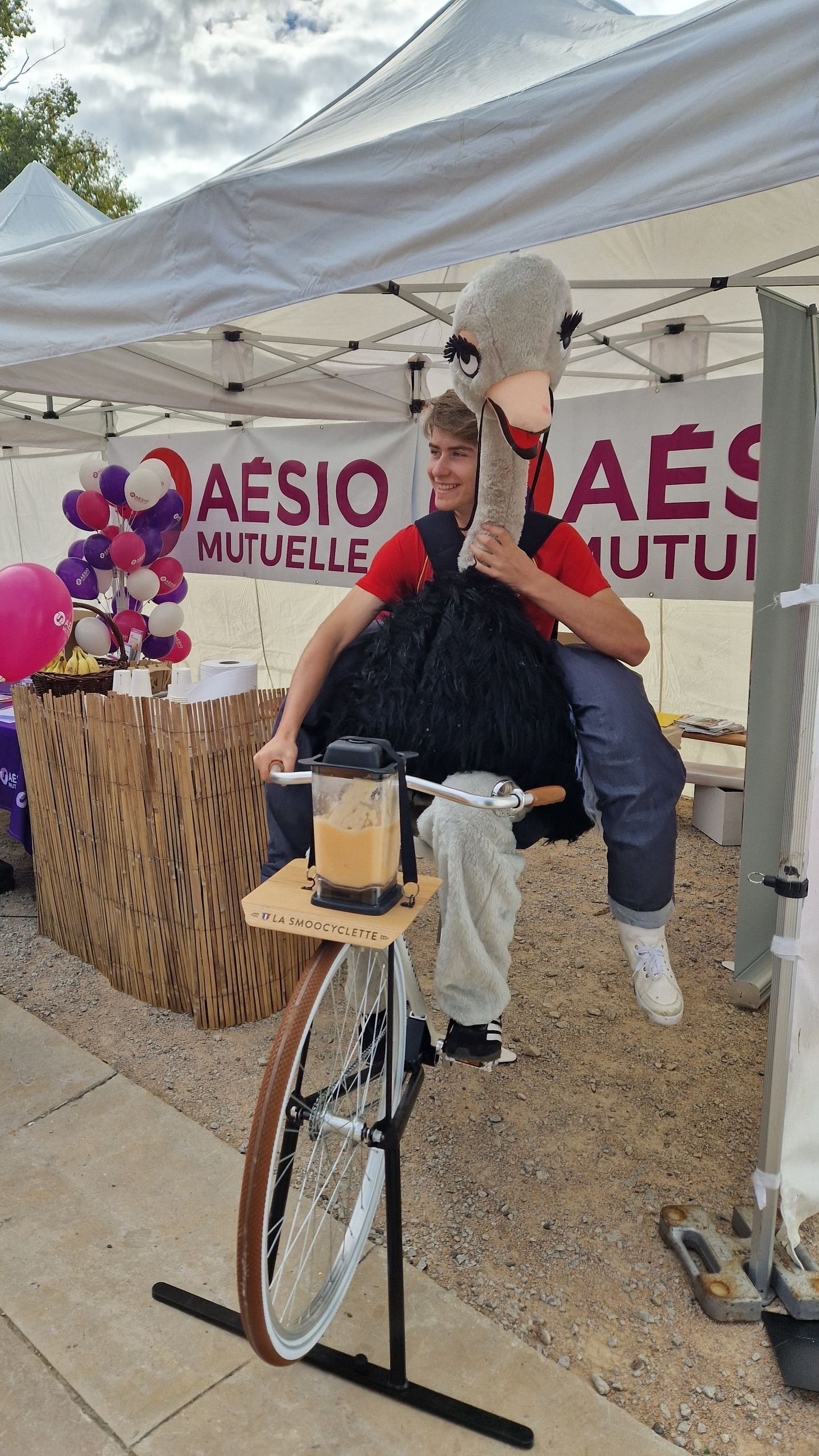 animation vélo smoothies