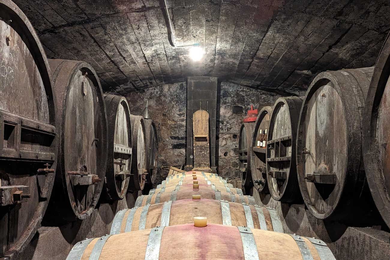 Cellar of La Tour de Pierre, Le Crest