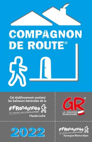 Camping partner of the French hiking federation