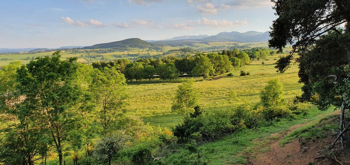 Mooie wandelingen in de vulkanen van Auvergne, vertrekkend vanuit kampeerterrein Les volcans