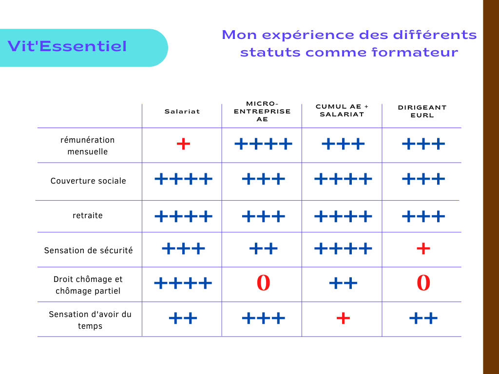 cumuler salariat et auto entreprise, avantages