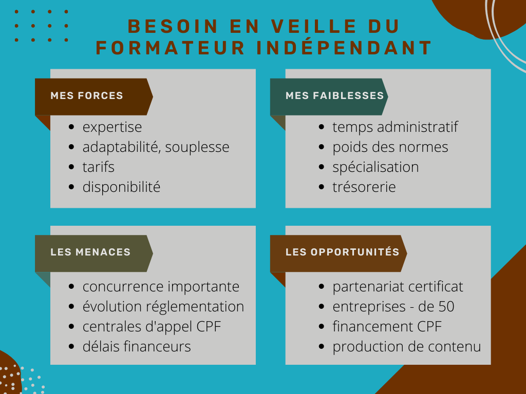 veille pédagogique formateur